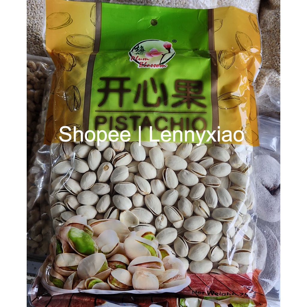 

Kacang Pistachios Pista Pistacios Pistasio Pistachio 750 gr Koi Xim Teu Khoi Sim Tew
