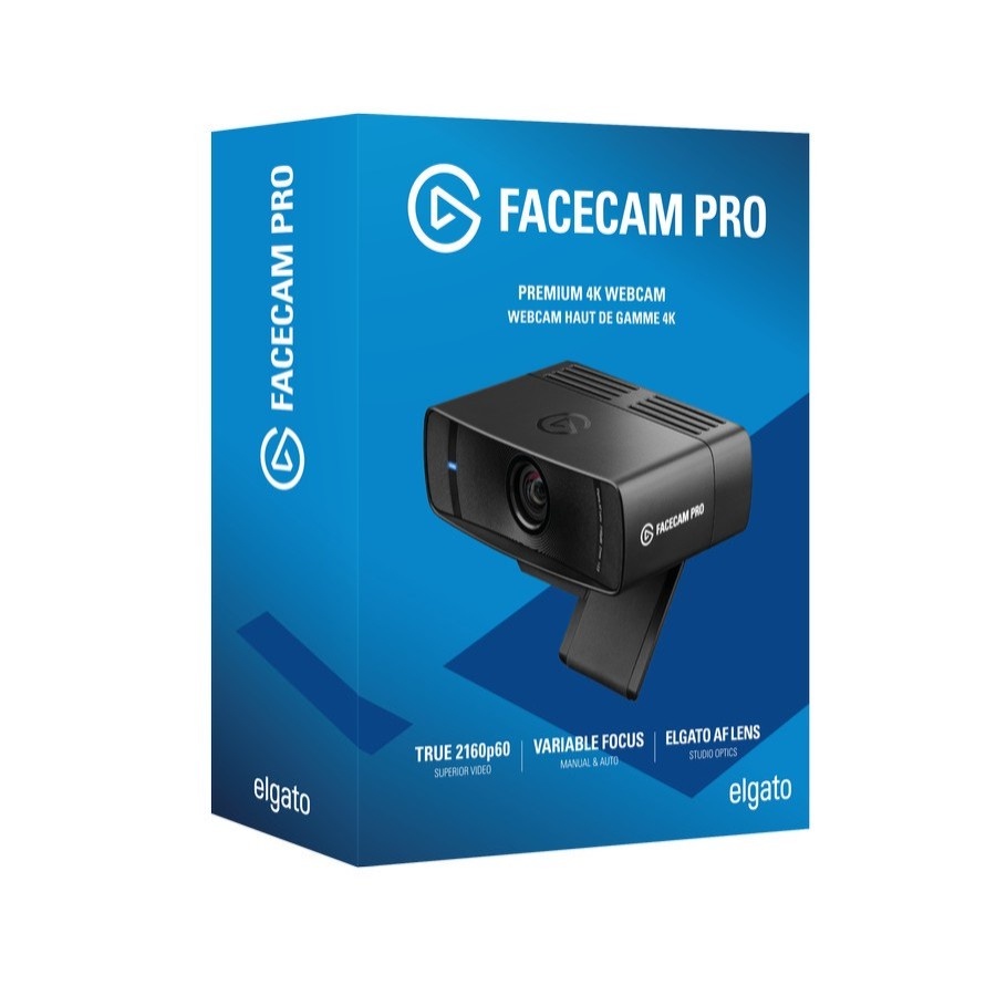 Elgato Facecam Pro 4K 60Fps Profesional Webcam