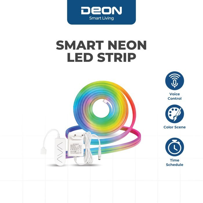 TERPERCAYA Deon Smart Neon LED Strip / Smart Home Lampu LED