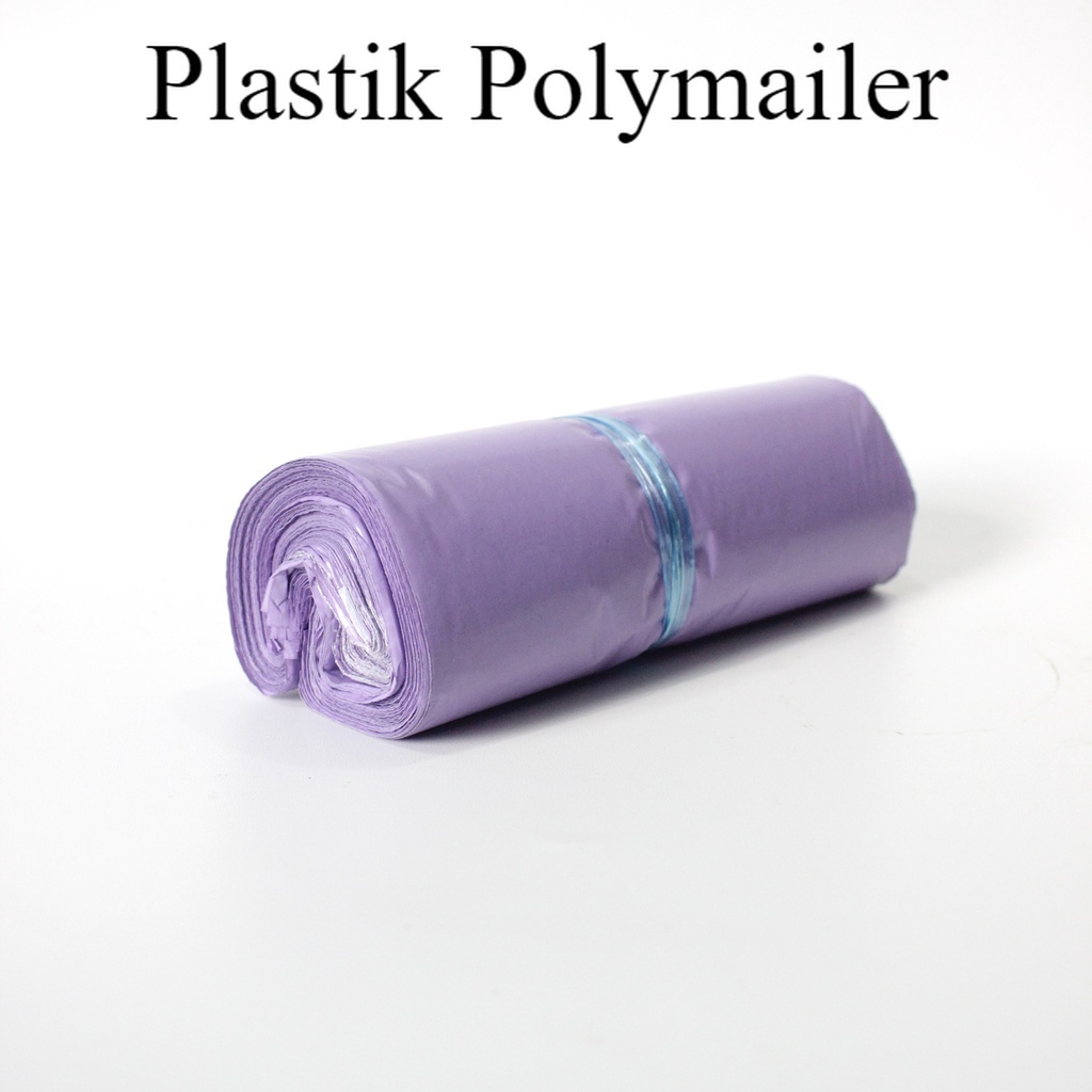 

Plastik Polymailer Ungu 17 x 30 cm / Plastik Polimer / packaging Kantong Amplop isi 100 pcs - Master Pack Indonesia