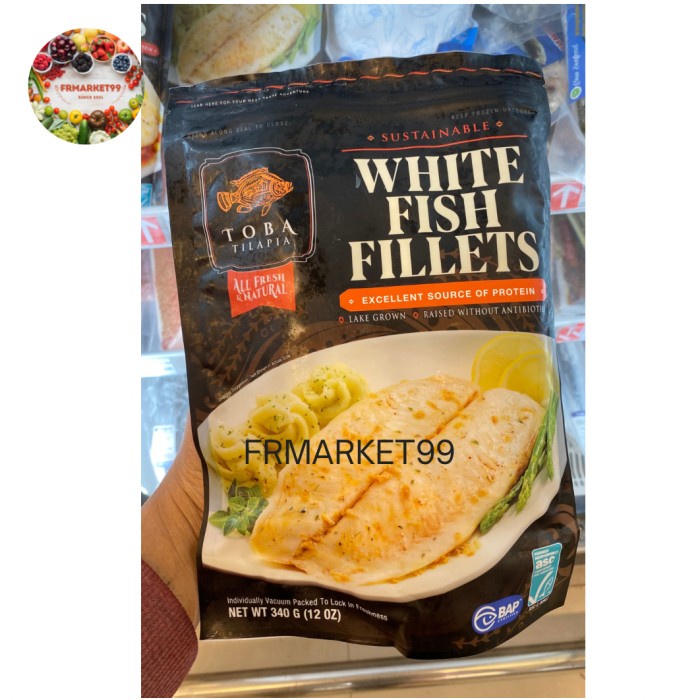

Toba Tilapia White Fish Fillet 340 grm (Wajib Pakai Gojek/Grab Instan)