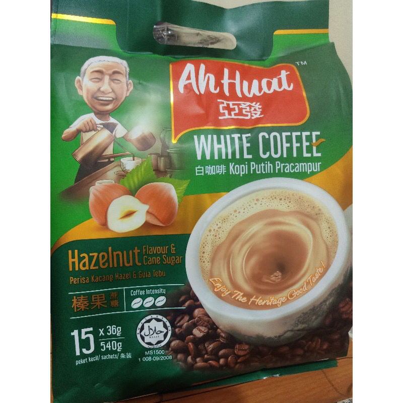 

COD ah huat hazelnut cane sugar kopi ahuat hazelnut