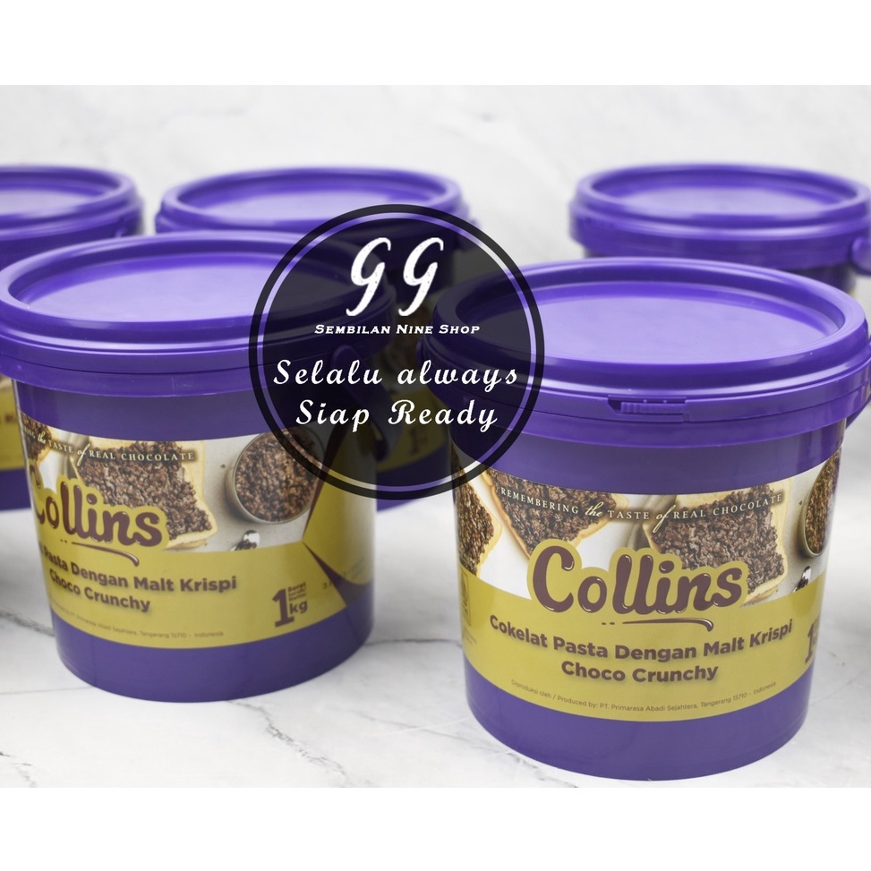 

COD Original COLLINS Choco CRUNCHY 1 KG Cokelat Malt krispi Chocolate Crispy grosir