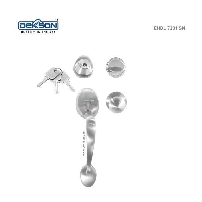 TERPERCAYA Entrance HDL Dekkson EHDL D7231 SSS / Gagang Pintu Dekkson