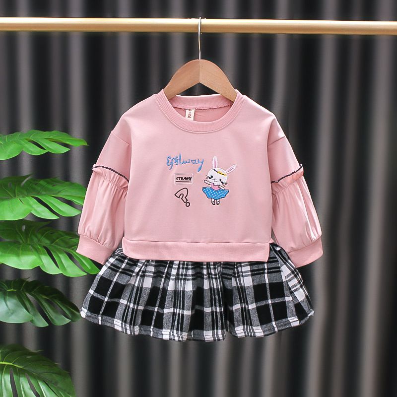 Dress Sweeter nak Perempuan  dress Lengan Panjang Ala Korea