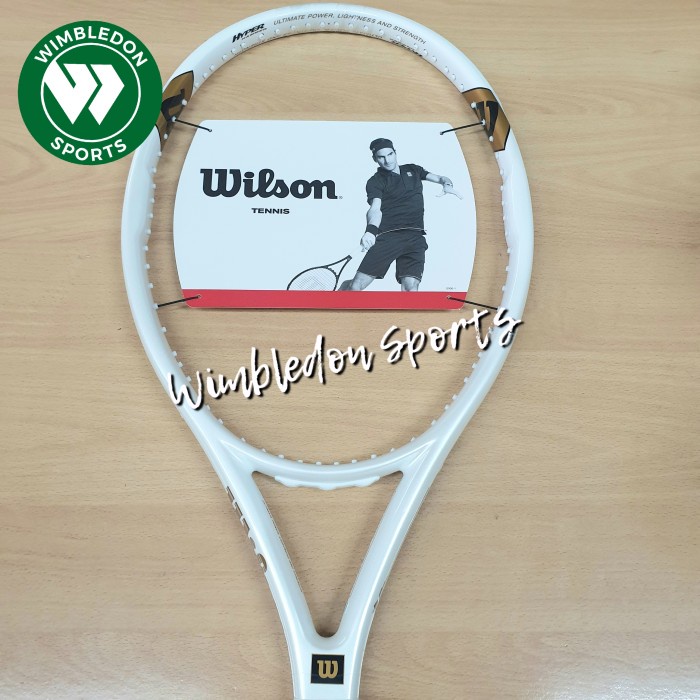 Raket Tenis Wilson Hyper Hammer 5.3 White edition  Wilson HH 5.3