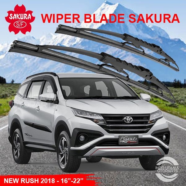 Wiper Kaca Depan New Rush 2018 Wiper Mobil SAKURA