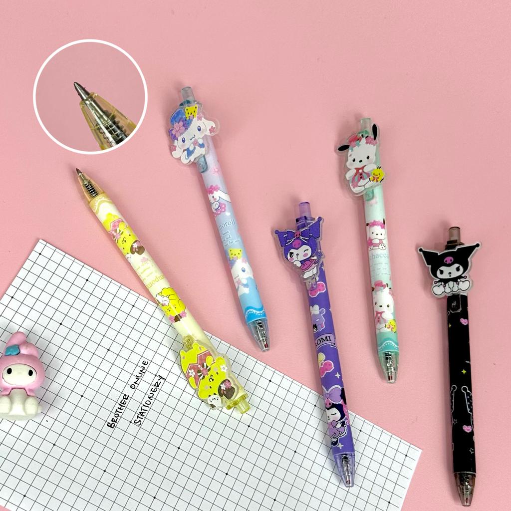 

FBI Bolpen Gel Cetek Sanrio/Balpen Jel/Pen Gel Motif Sanrio/Pen Jel