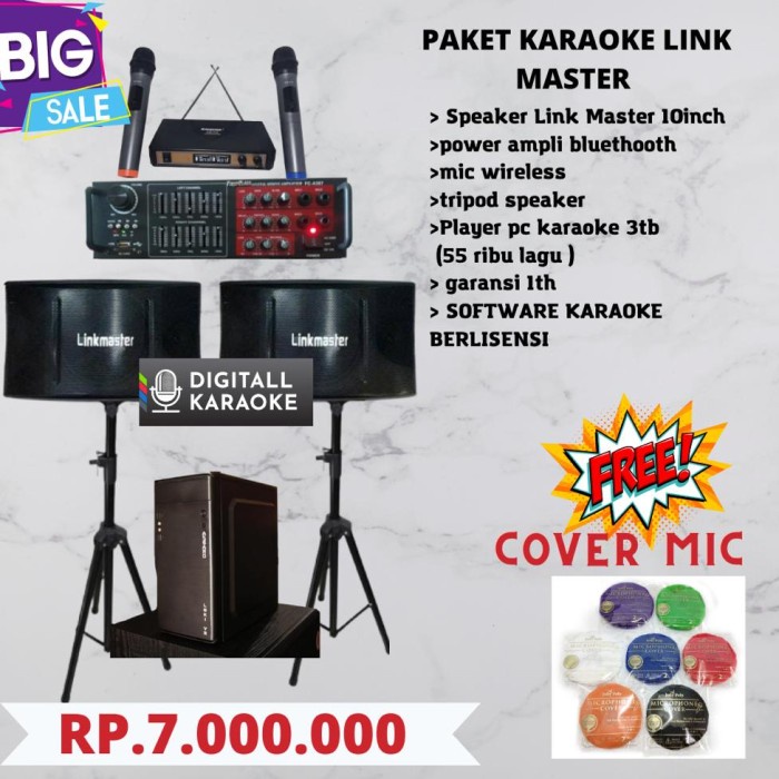 ✨Murah✨ -PAKET SOUNDSISTEM KARAOKE RUMAHAN PAKET ALAT KARAOKE SET - paket standart