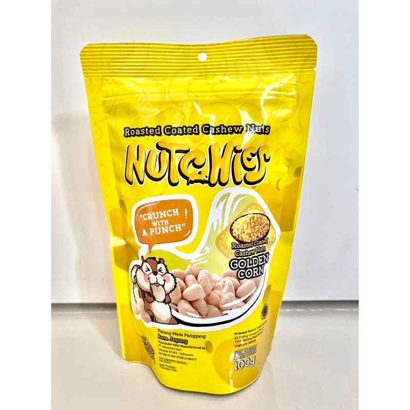 

Nutchies - Golden Corn - Kacang Panggang Roasted Oven Mede Mente Mete Gurih