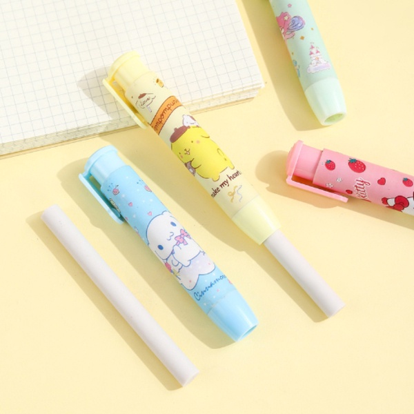 

Penghapus Pensil Mekanik Motif Karakter Lucu / Mechanical Eraser VIC