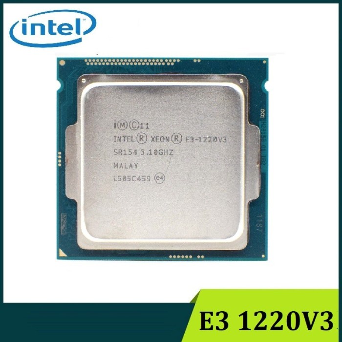 Processor Intel Xeon E3 1220 V3 LGA 1150 Server PC