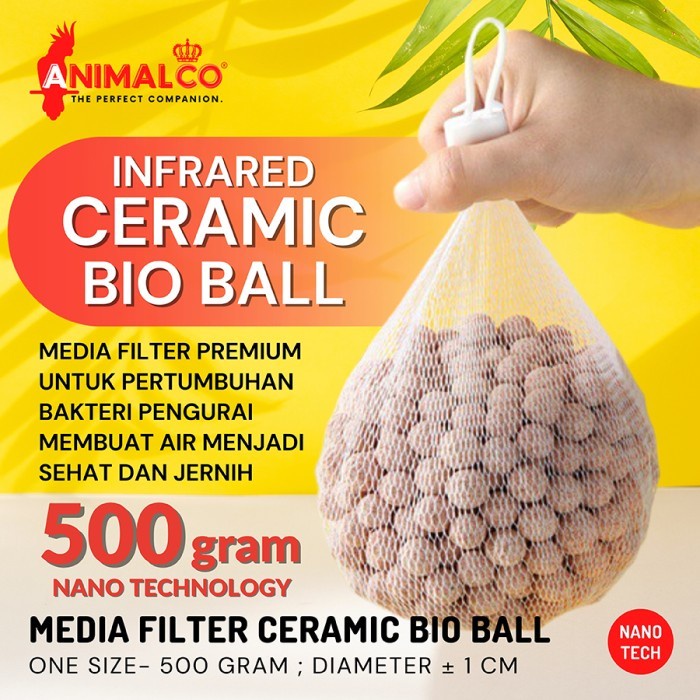 CERAMIC BIO BALL / MEDIA FILTER AQUASCPAE BIO BALL / HOLLOW BALL