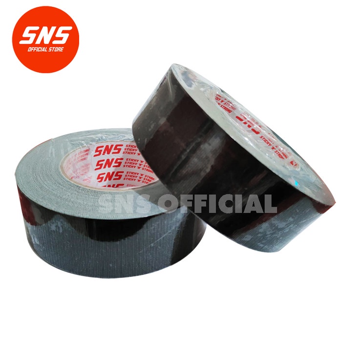 

LAKBAN KAIN HITAM JUMBO / CLOTH TAPE HITAM JUMBO 2 INCH X 40 METER SNS - 40 Meter