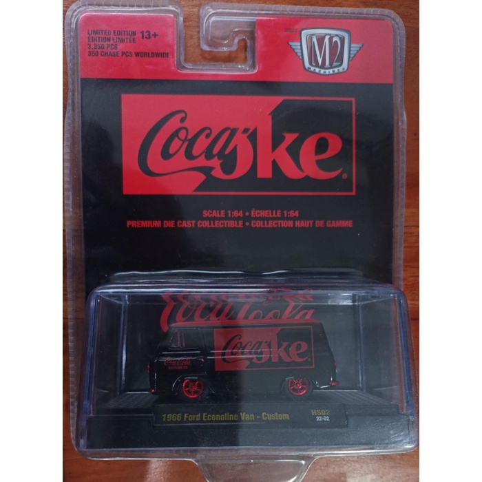 M2 Machines 1966 Ford Econoline Van - Custom - 51500-HS02/CHASE
