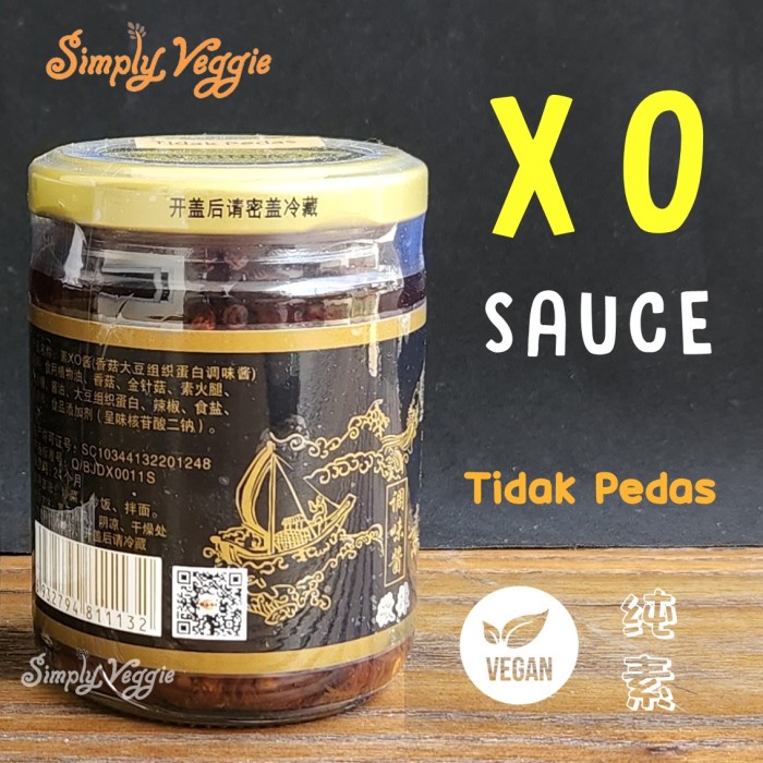 

KF97 XO Sauce Vegetarian / Vegetarian XO Sauce Vegan W JINDAO / Saus XO - Tidak Pedas