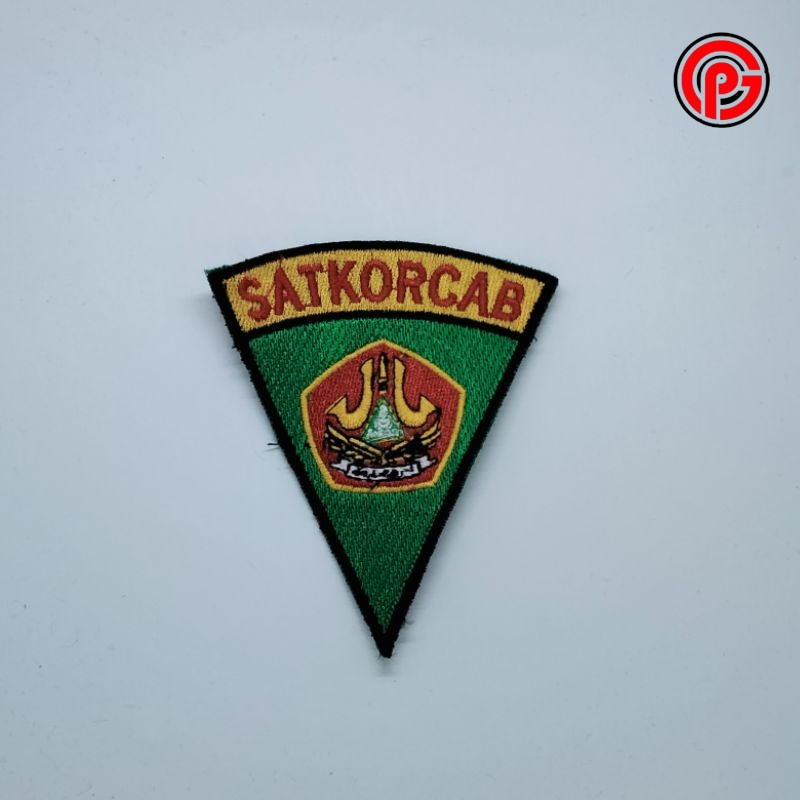 Best Seller Logo Bordir Satkorcab Banser / Logo Satkorcab Banser / Bordir Logo Satkorcab Banser / Bo