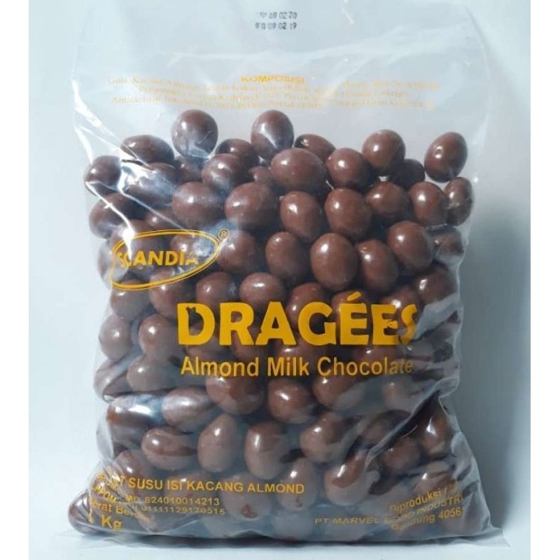 

Dragees Coklat Scandia Almond