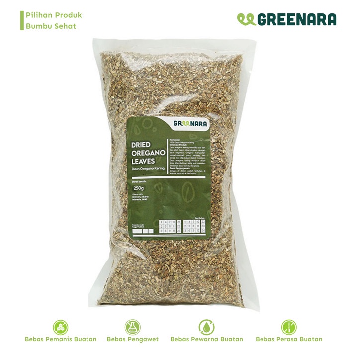 

[KUALITAS TERBAIK] Oregano Kering 250gr / Dried Oregano Termuarah