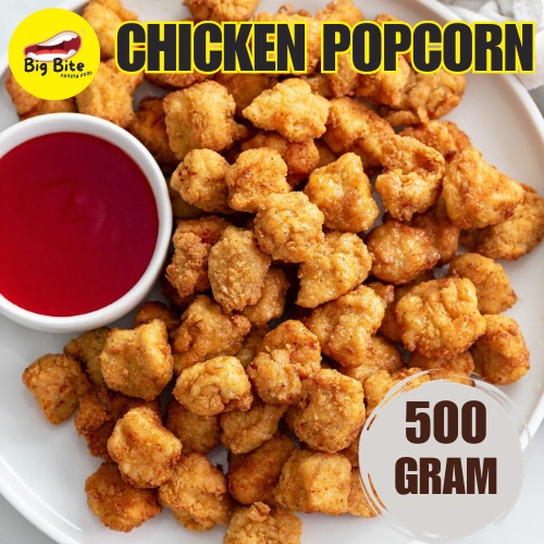 

Chicken Popcorn 1/2KG Nugget Ayam Pop Homemade Frozen Siap Goreng 500 Gram