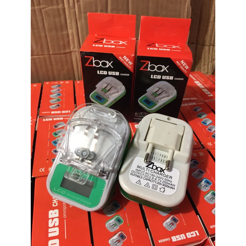 Dekstop LCD Zbox Cas Kodok USB Zbox Charger Jepit Led Cas Jepit Batterai