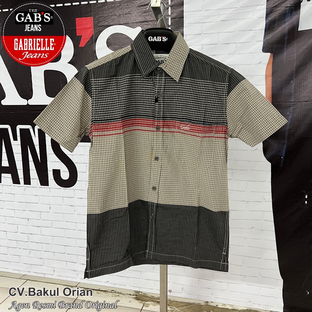 Kemeja Pria Gab's Gabrielle GBL Original Size S Reguler - REG-HA02332FS-S ALF