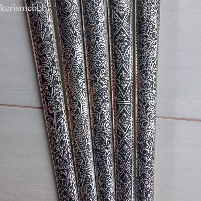 

pendok solo 0.3mm lapis perak antik