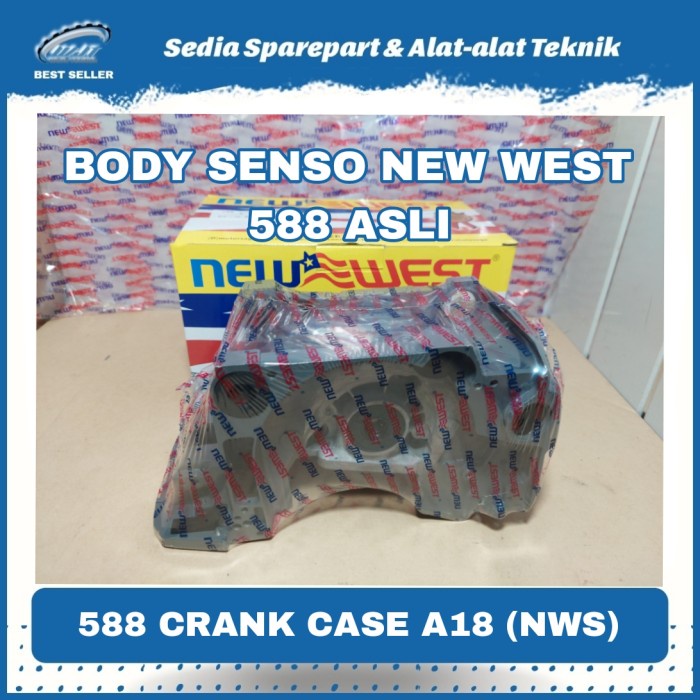 BODY CHAINSAW BODI SENSO 588 CRAK CASE NEW WEST ASLI