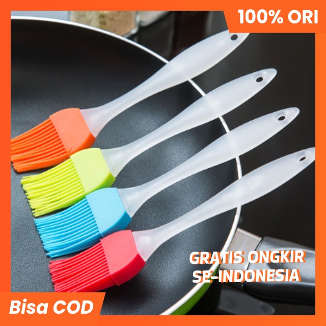 Kuas Oles Minyak Silikon Kuas Mentega Kuas BBQ Kuas Oles Kue