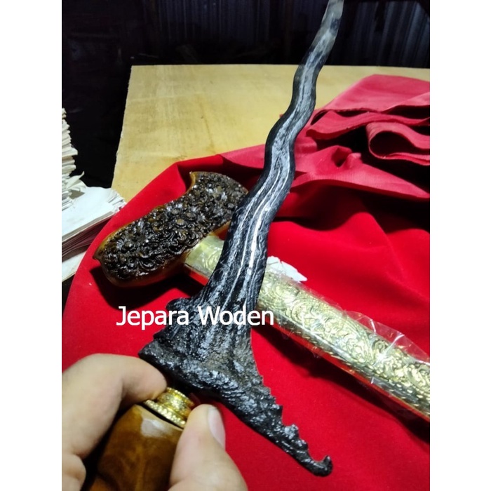 keris panimbal nguku bimo pamor kebak sepuh majapahit murah meriah JW1234