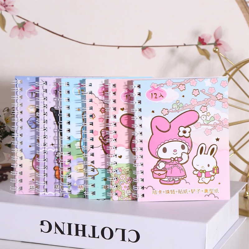 

VIRAL DIARY BOOK + STICKER DIY FREE GANCI MAKER / DIARY BOOK MENGGEMASKAN MOTIF SANRIO & GADIS MANIS