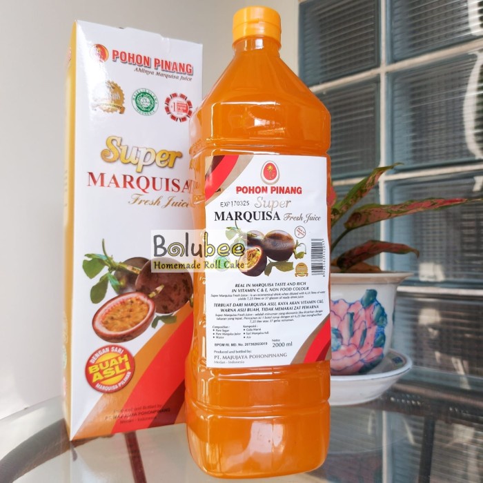 

Sirup Markisa Marquisa Pohon Pinang Super 2 Liter - INSTANT/SAMEDAY