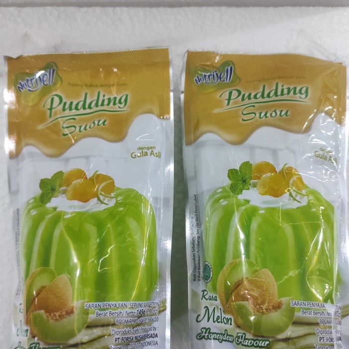 

Pudding Susu Nutrijell Melon 145gr