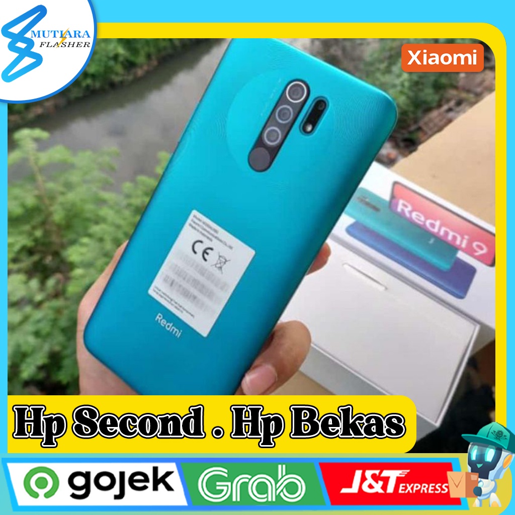 Xiaomi Redmi 9 Ram 3/32GB | Ram 4/64GB Second Original