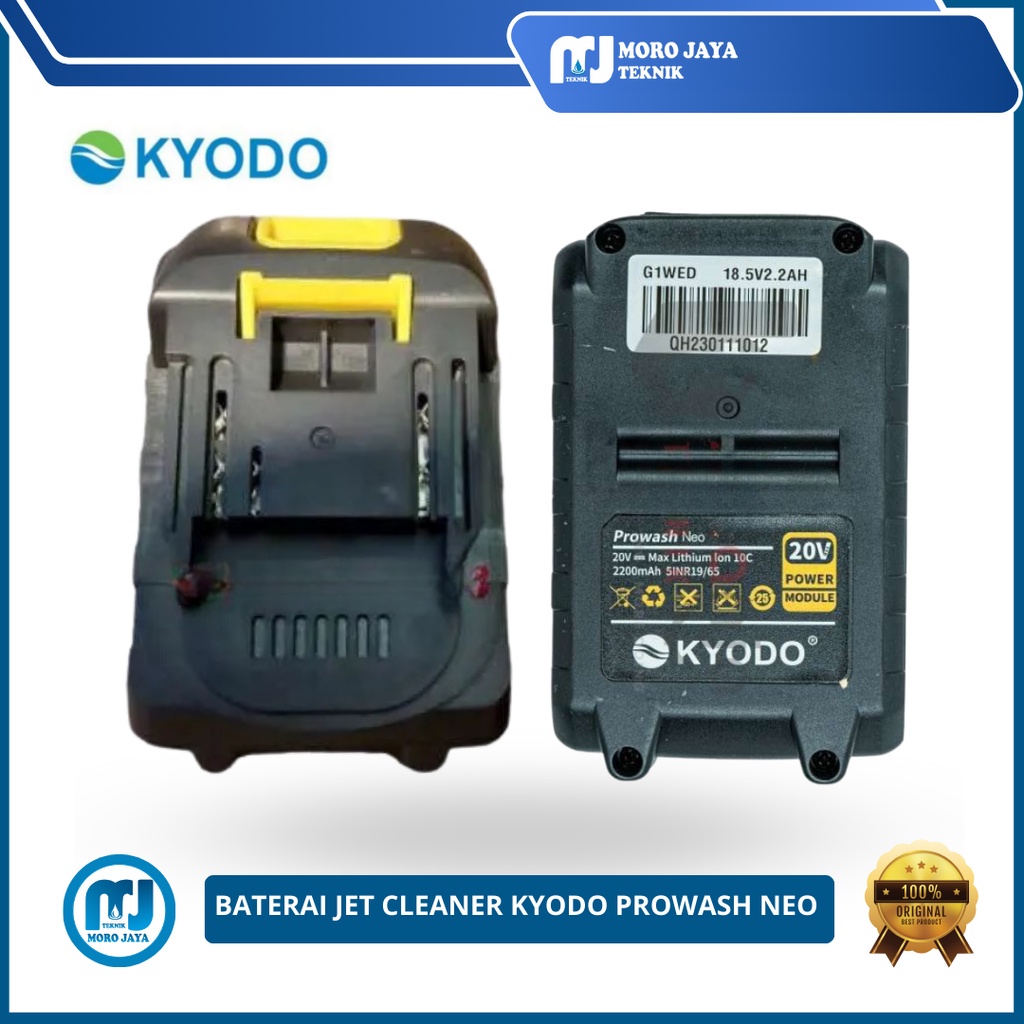 Baterai Kyodo Prowash Neo 20 Volt Batre Jet Cleaner Asli Kyodo 20v