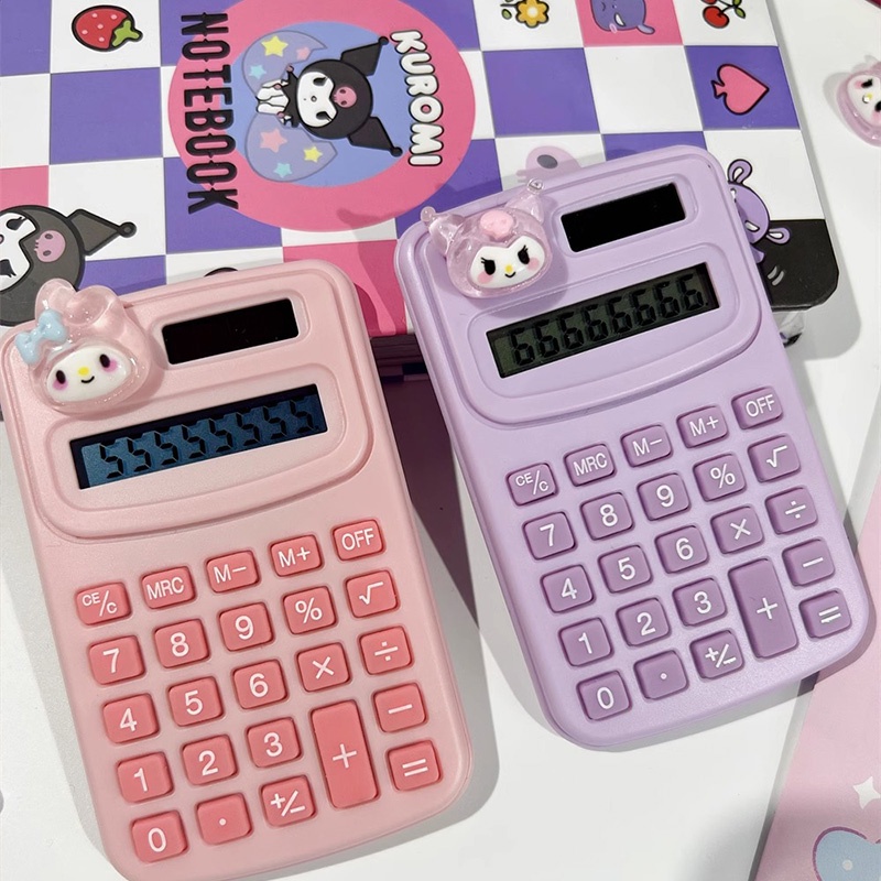 

COD Kalkulator Sanrio Kartun Kreatif Siswa Mini Portabel Belajar Alat Tulis Komputer Mini Kantor