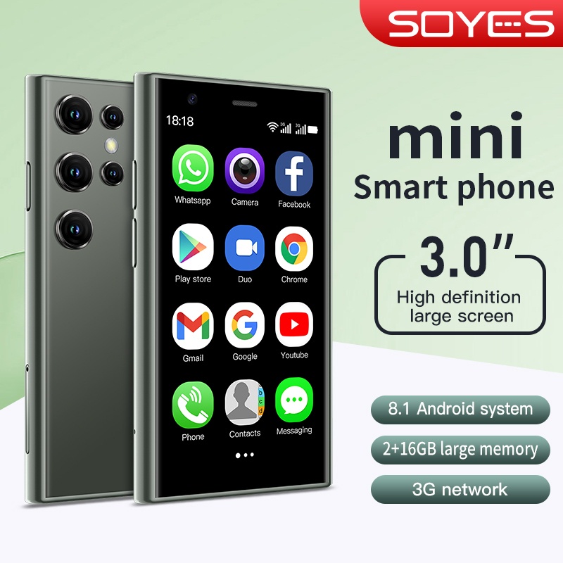 New Ponsel mini sentuh ultra kecil Soyes XS 15 S 23