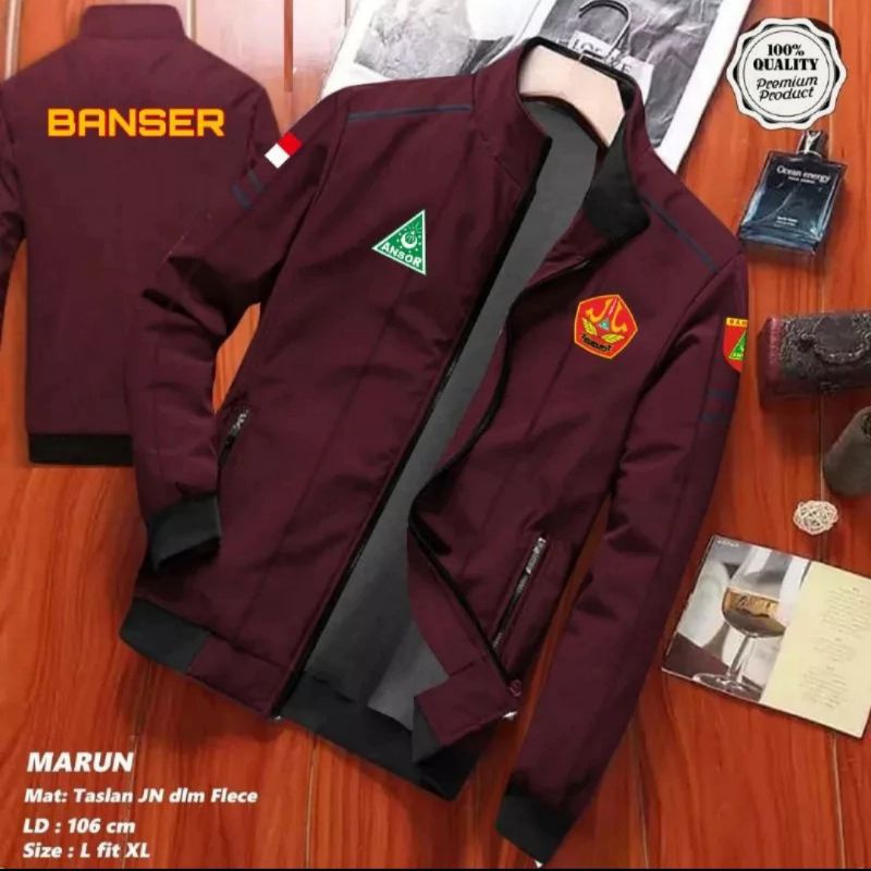 WINTER RUBBY / WINTER RUBBY BANSER / JAKET BANSER / BANSER / JAKET NU / JAKET NAHDLATUL ULAMA / JAKE