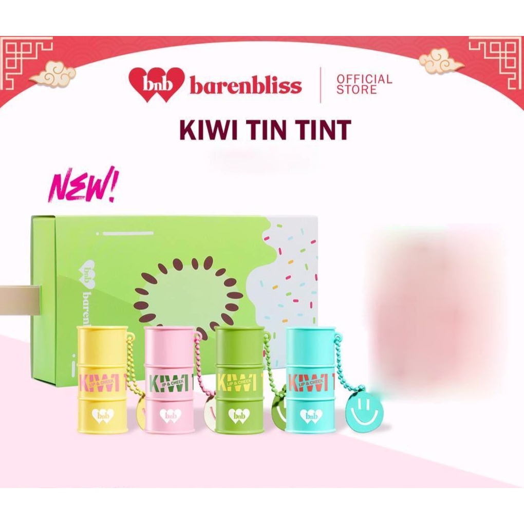 BEAUTYLAND BNB BARENBLISS KOREAN KIWI TINT LIPTINT & CHEEK COMPLETE LIP TINT