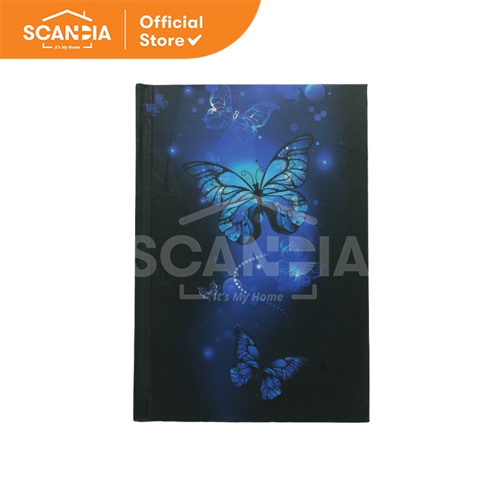 

SCANDIA Buku Catatan Notebook Hard Cover PR 100 Sheets Navy (SP0269)