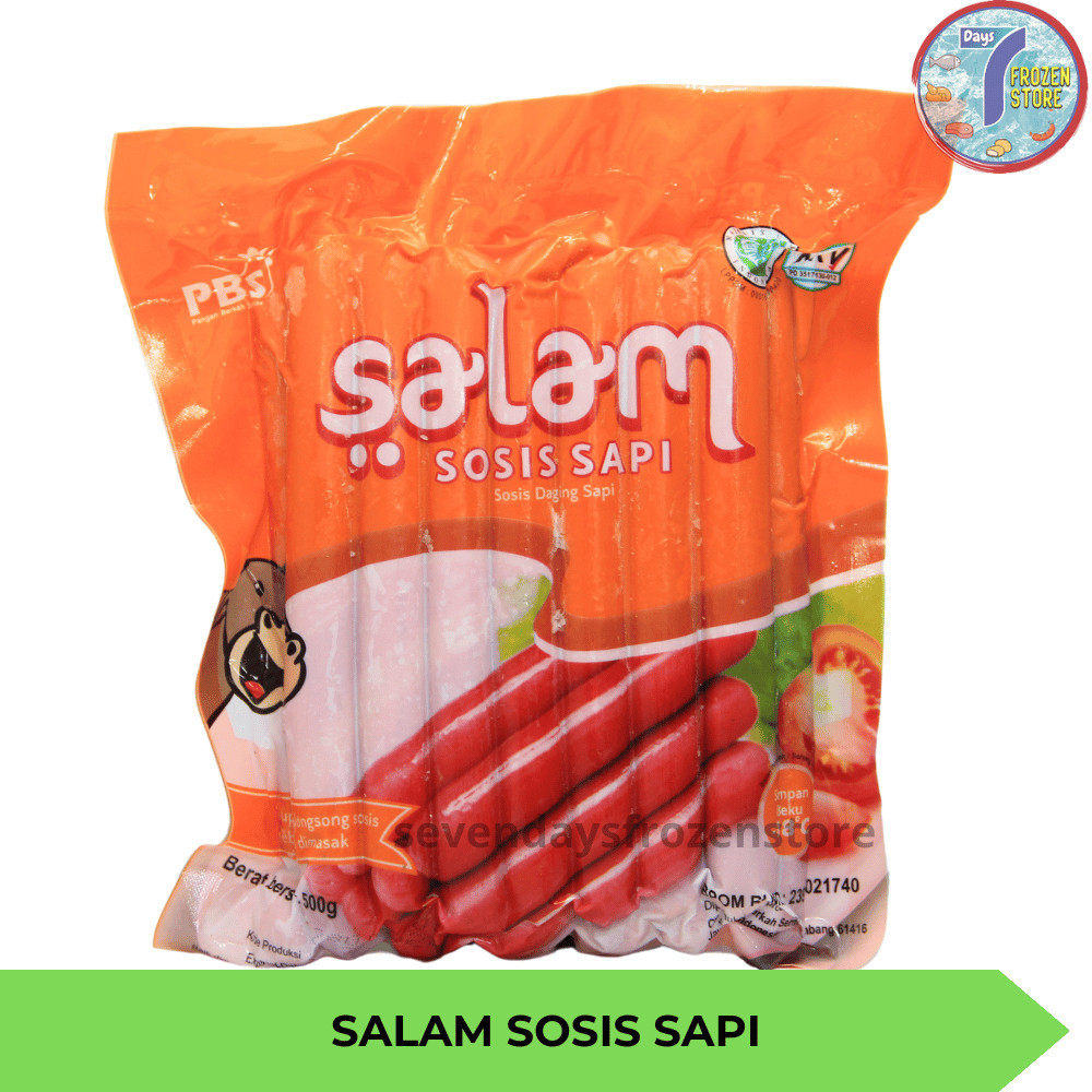 

Salam Sosis Daging Sapi kemasan 500 gr