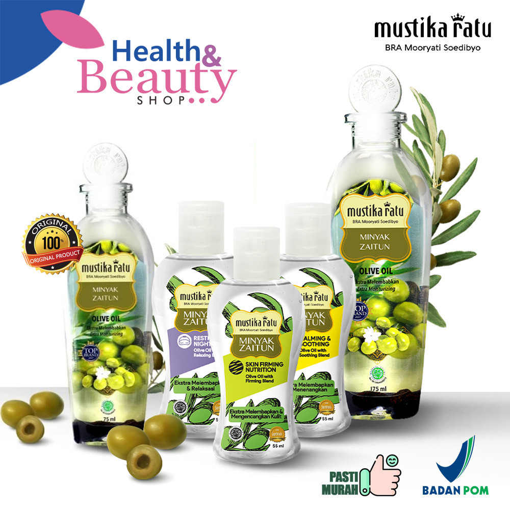 Mustika Ratu minyak zaitun - Olive  Oil Collagen Kolagen Herborist Herboris Mustika Ratu Mustika Rat