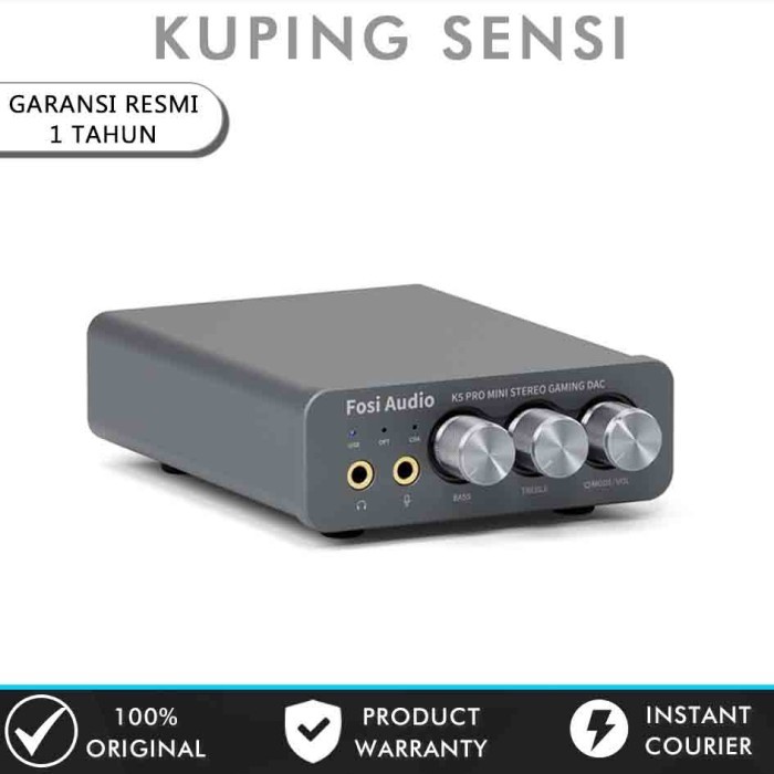 AC99 Fosi Audio K5 Pro Gaming DAC Amplifier Mini Hi-Fi
