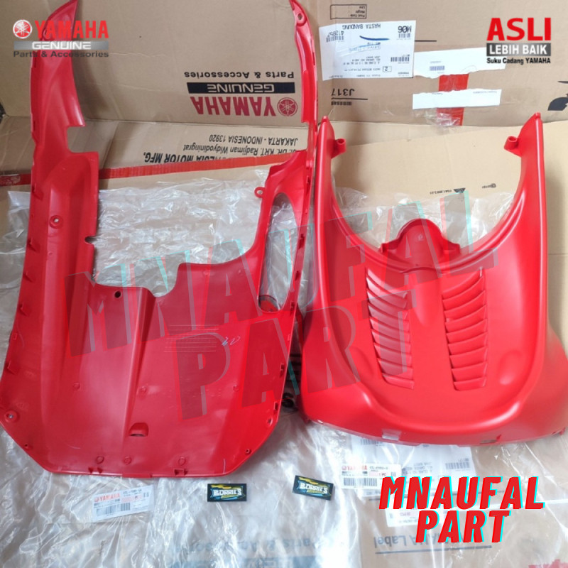 dek paru Sirip Hiu mio merah kolongan mio merah parlong mio sporty smile ori