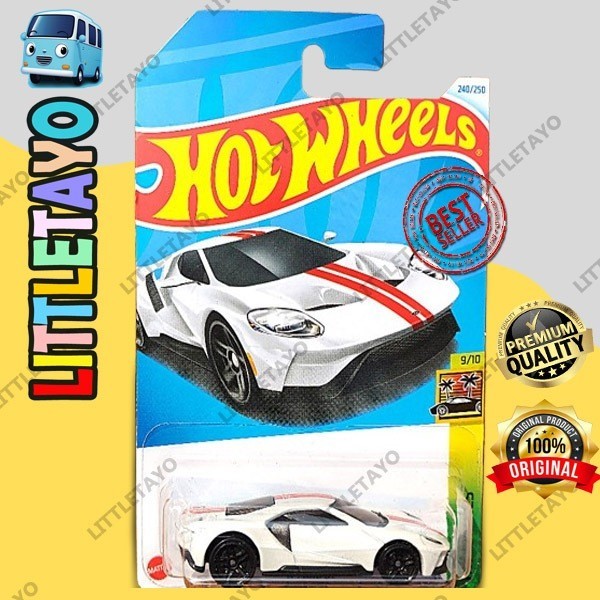 Hot Wheels 17 Ford GT Putih Hitam Biru GT40 GT 40 Shelby Mustang Mobil Sport Car Race Mattel
