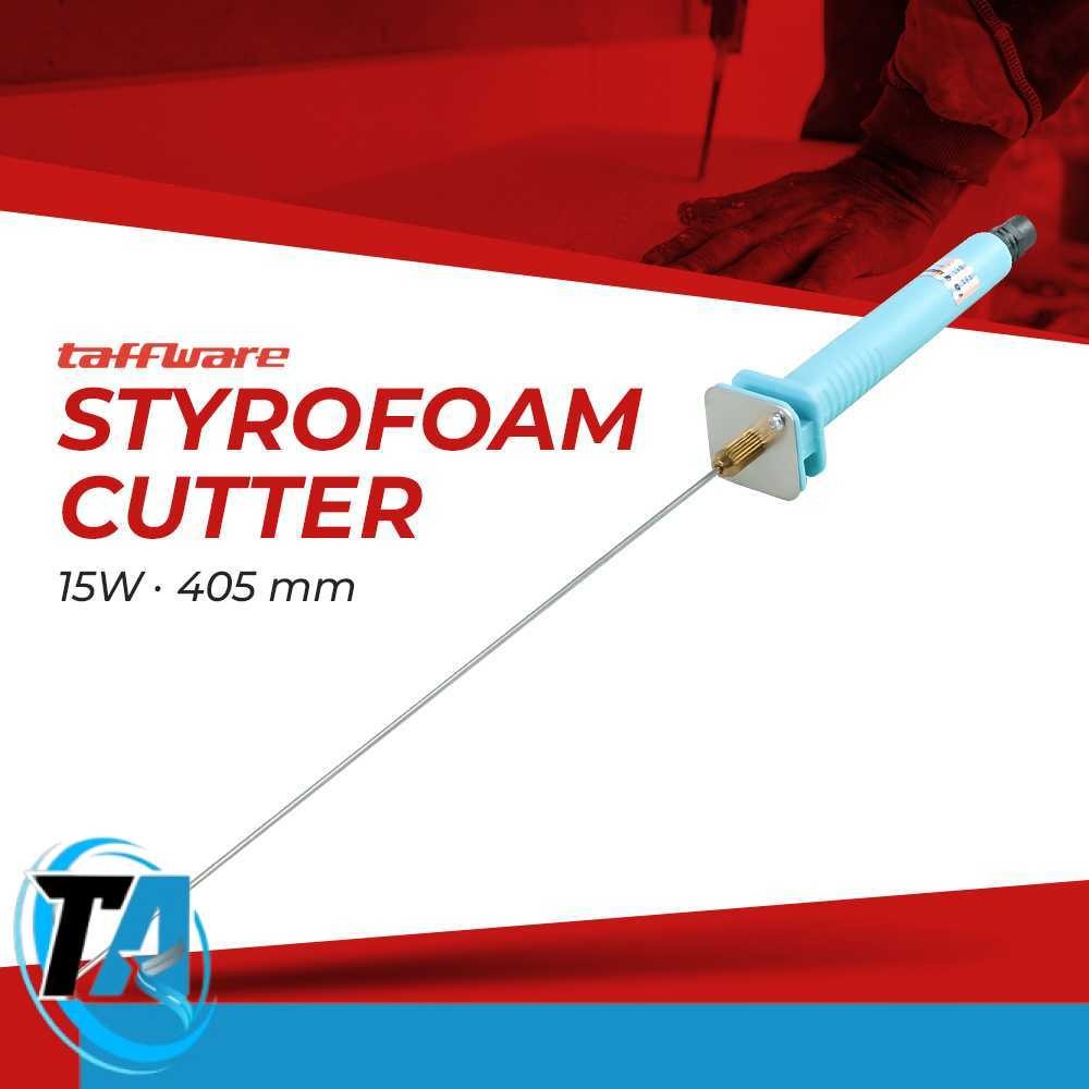 

Taffware Pemotong Busa Polystyrene Styrofoam Cutter 15W 405mm - CT25