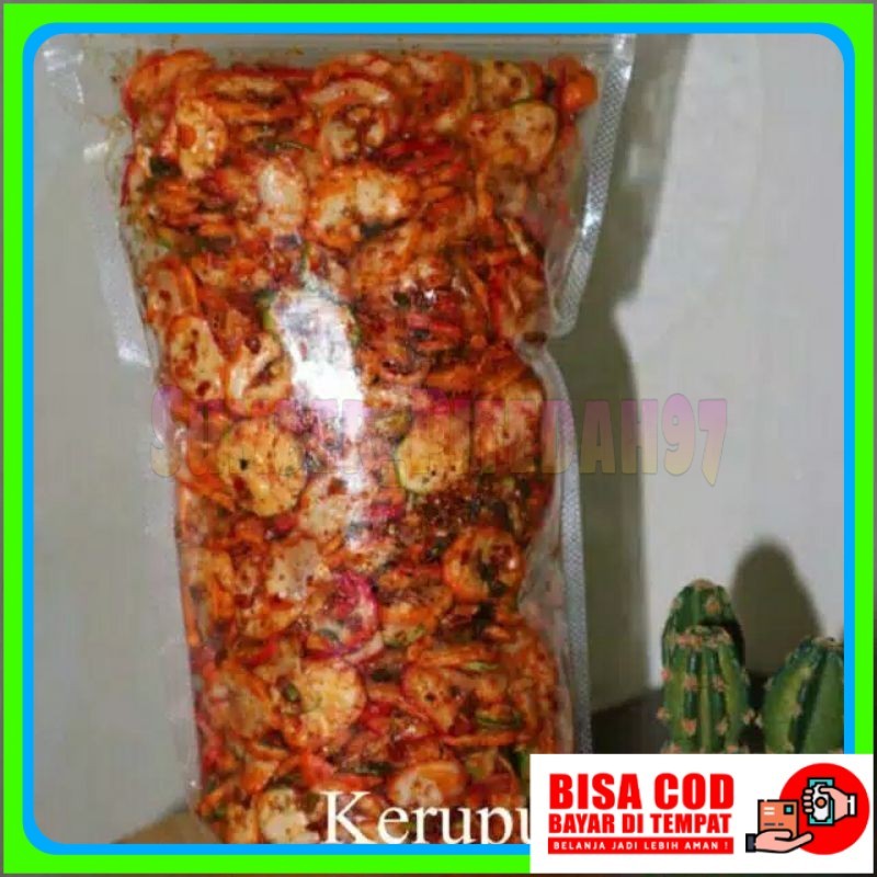 

seblak kering pedas daun jeruk 1 kilogram