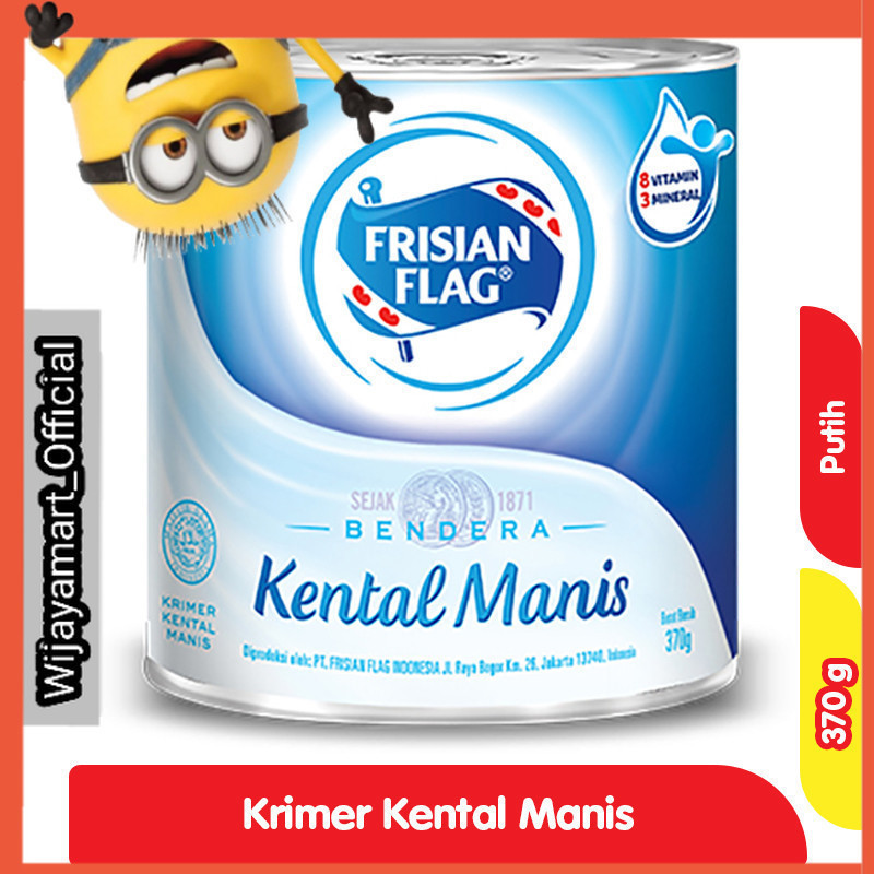 

Frisian Flag Krimer Kental Manis Putih 370 g