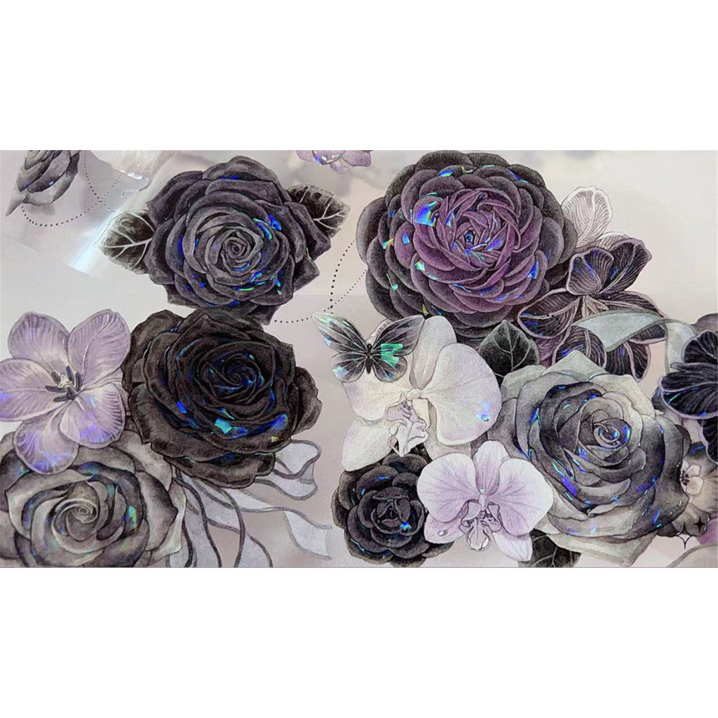 

The Letter From Rose Floral Washi PET Tape for Card Making Decoration DIY Scrapbooking Plan Stickers