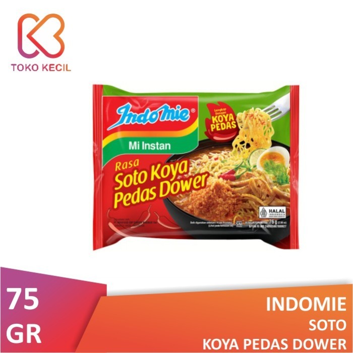 

Indomie Soto Koya Pedas Dower 75gr